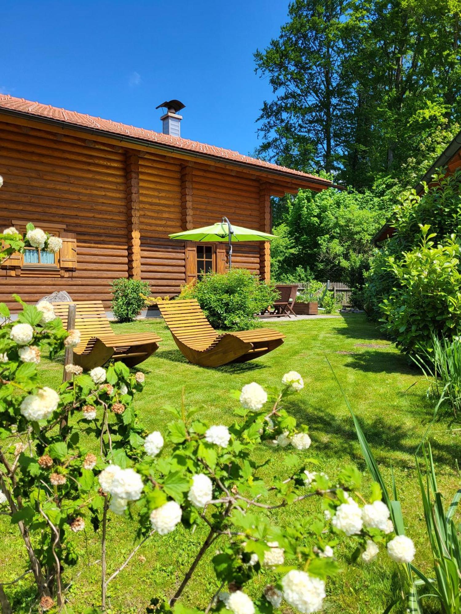 Villa Audorfer Blockhaus Oberaudorf Exterior foto